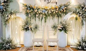 Dekorasi untuk Acara Tunangan Sederhana, Namun Elegan Dekorasi untuk Acara Tunangan Sederhana, Namun Elegan