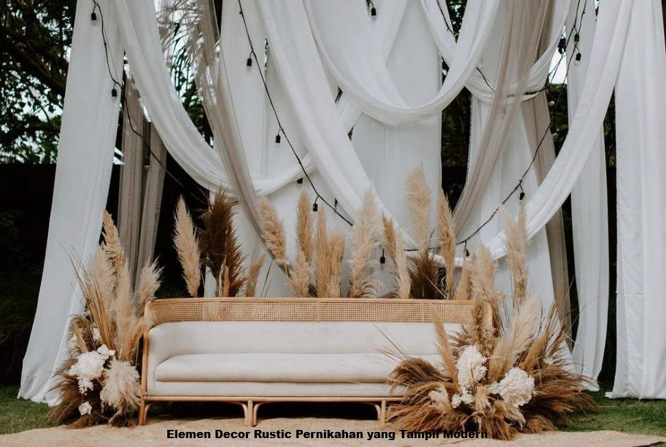 Decor Rustic Pernikahan